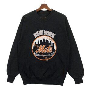 black New York Mets New York Baseball mlb sweatshirt shirt j789